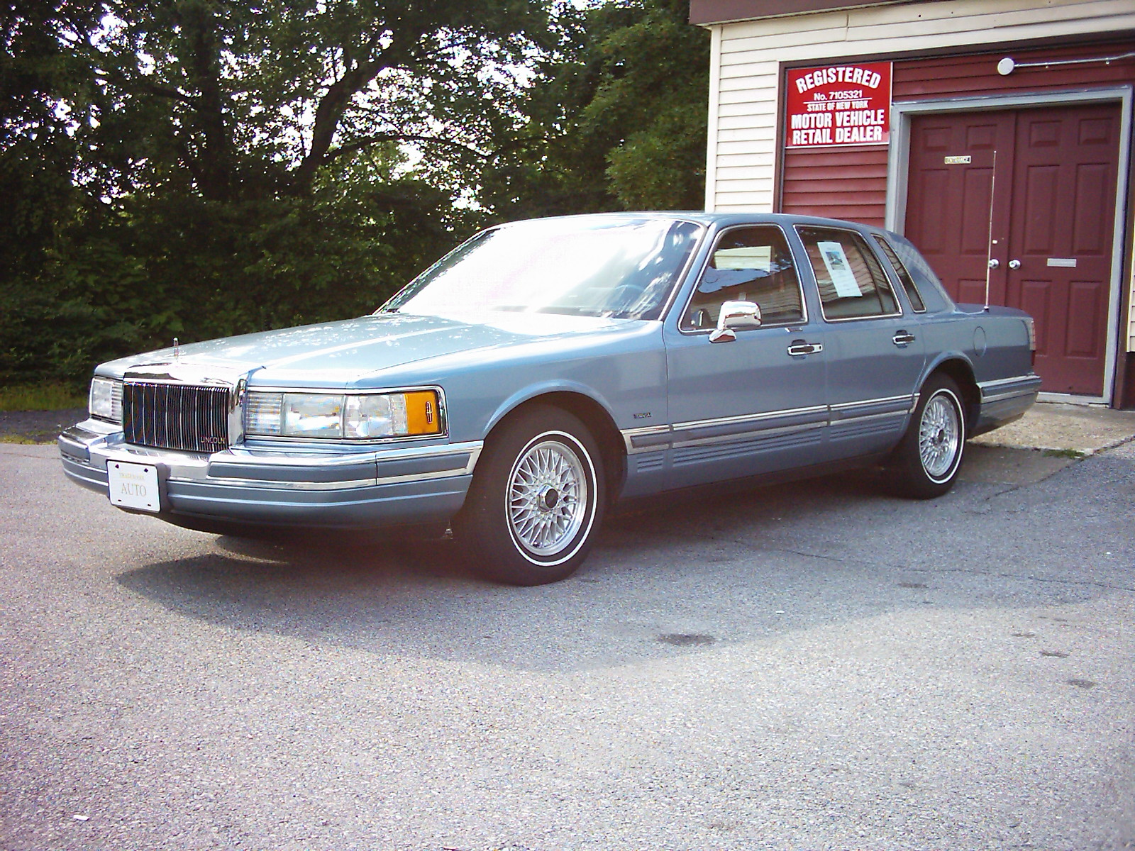 lincoln town car limo 1990